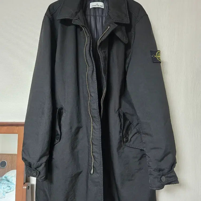 [BUNJANG] Stone Island DAVID-TC Coat XXL Black / 스톤아일랜드 DAVID-TC xxl 110