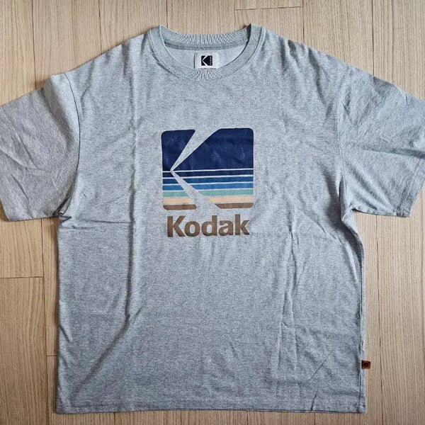 [BUNJANG] Kodak Graphic Short Sleeve T-Shirt Grey 3XL / 코닥 그래픽 반팔 티셔츠 그레이