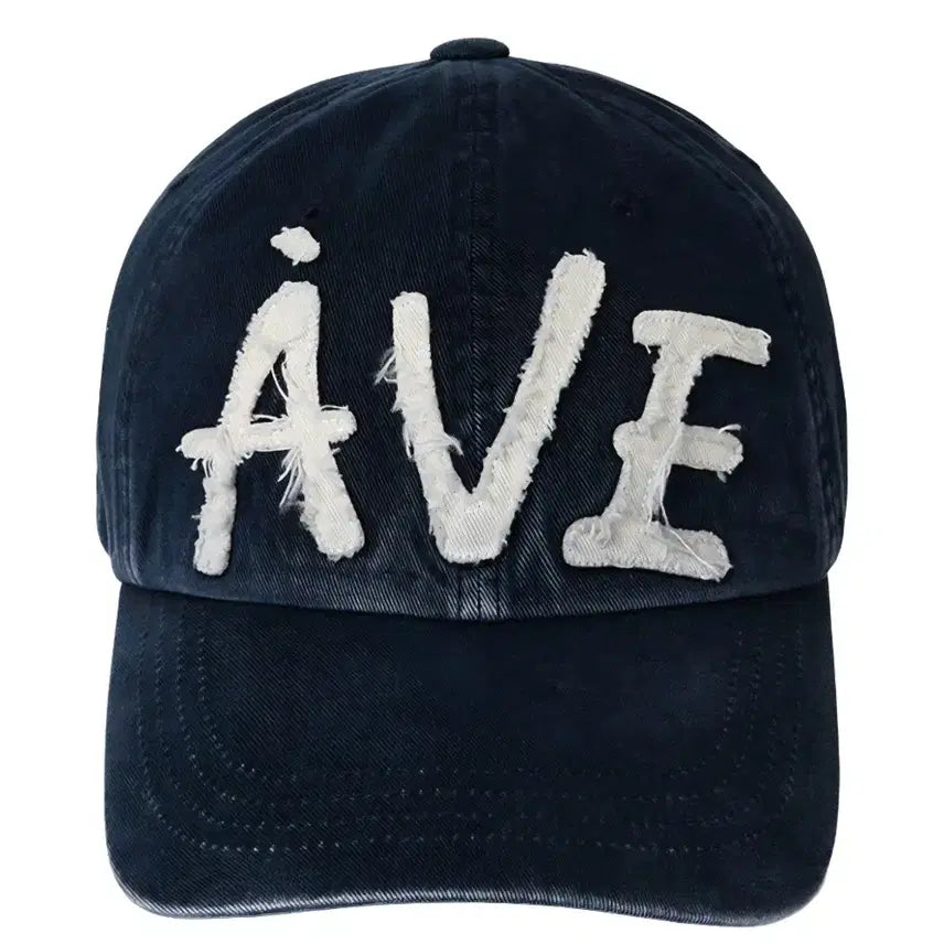 [BUNJANG] AbraMoo Apliké Vintage Cap Navy / 아비에무아 아플리케 빈티지 캡 네이비 새제품 판매.