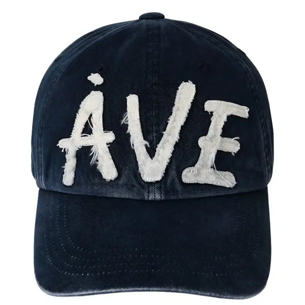 [BUNJANG] AbraMoo Apliké Vintage Cap Navy / 아비에무아 아플리케 빈티지 캡 네이비 새제품 판매.