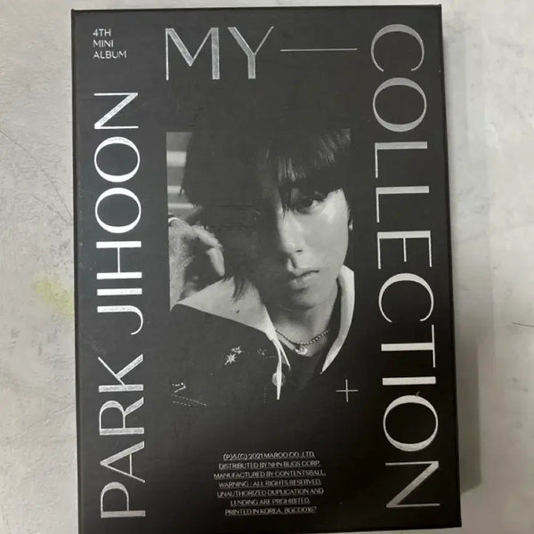 [BUNJANG] Park Jihoon 4th Mini Album MY COLLECTION / 박지훈 4집 미니앨범 MY COLLECTION