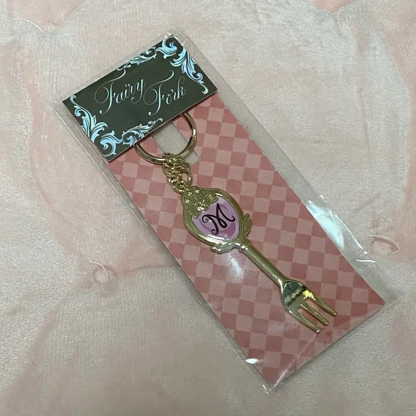[BUNJANG] Dream Concert (Yumeiro Patissiere) Spirit Fork Keychain / 꿈빛파티시엘 정령 포크 키링