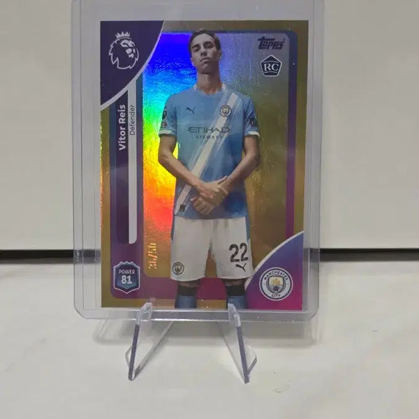 [BUNJANG] Topps Premier League City Vitor Matos Rookie Limited Edition Card / 탑스 프리미어리그 맨시티 비토르 호이스 루키 50한정