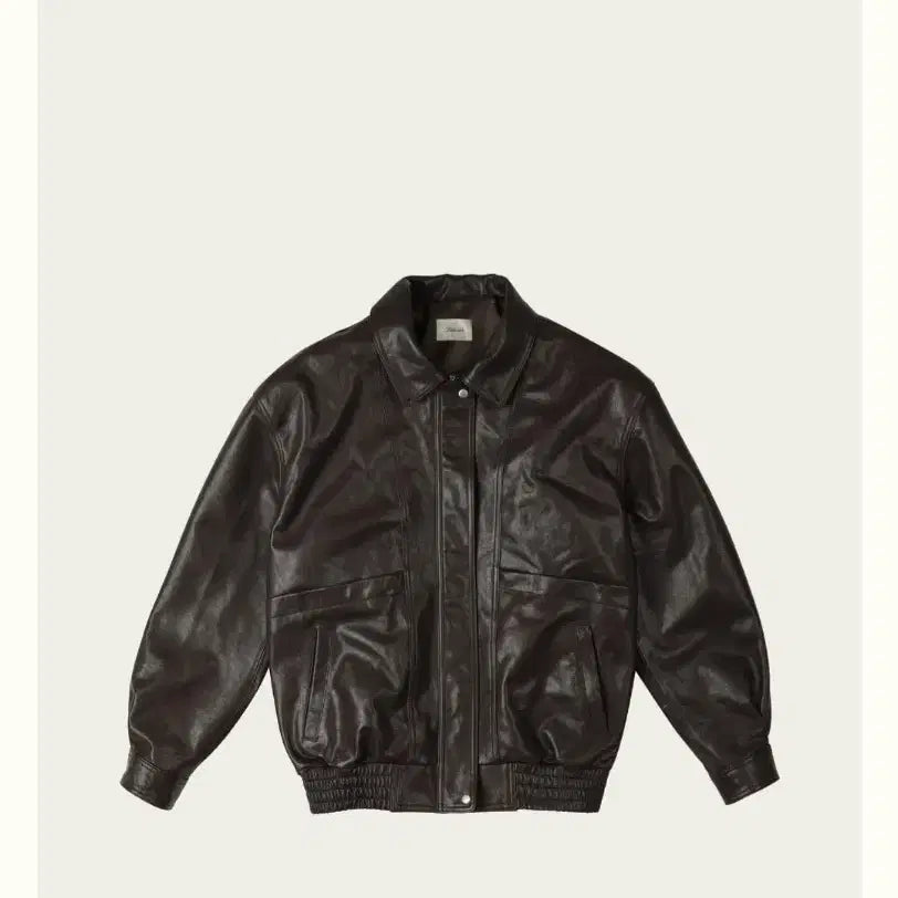 [BUNJANG] Carmen Leather Jacket - Brown / 리본빛 카르멘 자켓 Carmen Leather Jacket - Brown
