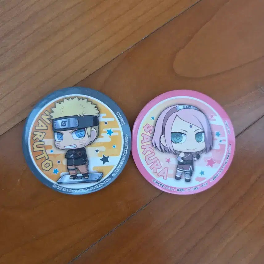 [BUNJANG] Naruto Sakura Can Badge Set / 나루토 사쿠라 캔뱃지 세트