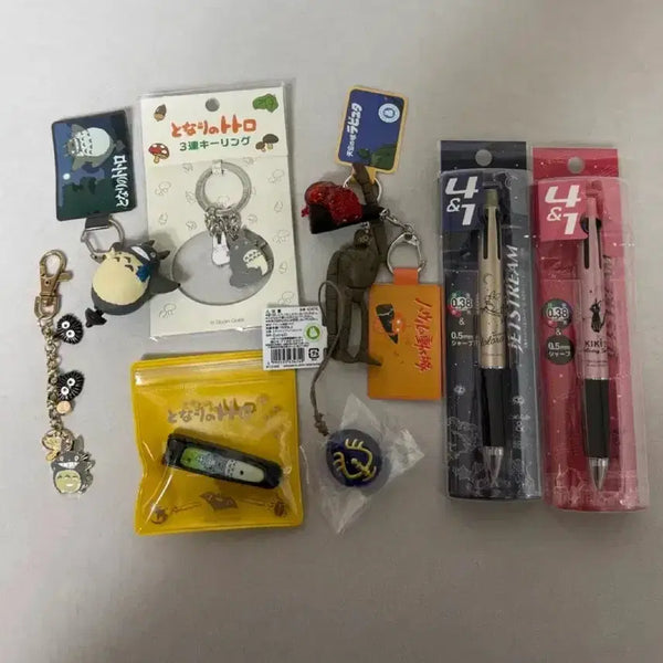 [BUNJANG] Studio Ghibli Keychains & Pens - My Neighbor Totoro, Laputa, Kiki's Delivery Service / 지브리 키링 토토로 키링 라퓨타 마녀배달부 키키 토토로 볼펜 샤프