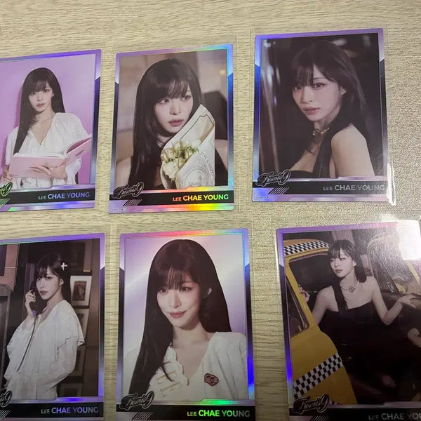 [BUNJANG] fromis_9 Lee Chaeyoung Ter(r)eca Rare Holo Card Set / 프로미스나인 프미나 이채영 테레카 레어 홀로 카드 6종