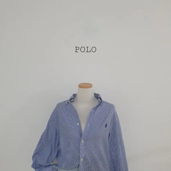 [BUNJANG] Polo Ralph Lauren Striped Shirt / No.26070114 폴로 랄프로렌 스트라이프 셔츠