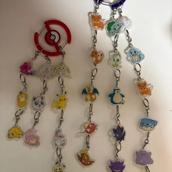 [BUNJANG] Pokemon Carabiner Full Set (Excluding Eevee) / 포켓몬스터 카라비너 이브이 제외 풀세트