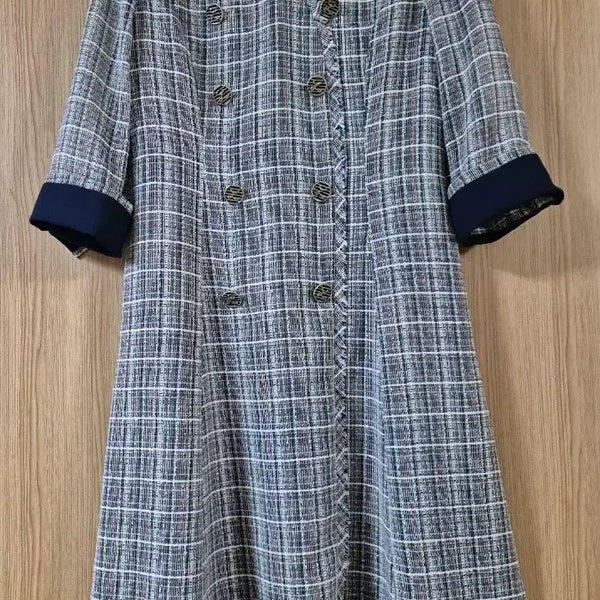 [BUNJANG] KLBairen Summer Tweed Dress Size 55 / KL바이린 여름용트위드원피스55