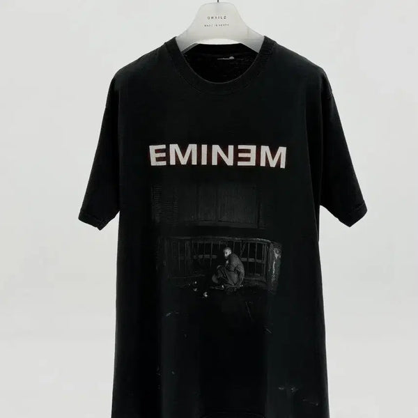 [BUNJANG] 2000s Eminem The Marshall Mathers LP Tour Vintage Rap T-Shirt / 00s 에미넴 오리지널 랩 티셔츠