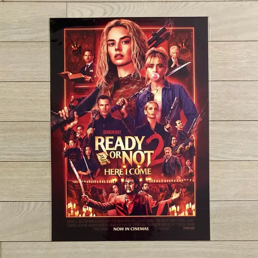 [BUNJANG] Ready or Not: Death Tag Original Poster / [레디 오어 낫: 죽음의 숨바꼭질] 1주차/2주차 오리지널 포스터