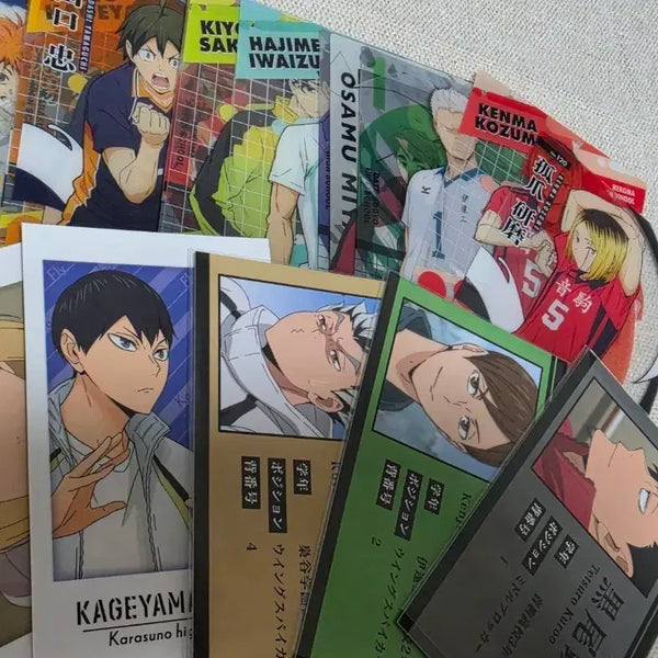 [BUNJANG] Haikyuu!! Clear Card Bundle Set / 하이큐 클리어 카드 판매합니당