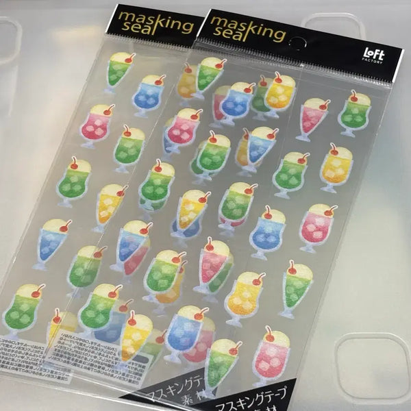 [BUNJANG] Loft Limited Mind Wave Masking Cream Soda Seal Sticker / 로프트한정마인드웨이브마스킹크림소다씰스티커