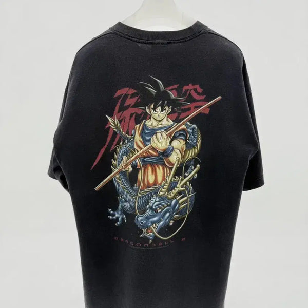 [BUNJANG] 90s Dragon Ball Z Goku Graphic T-Shirt / 90s 드래곤볼Z 손오공 반팔 티셔츠