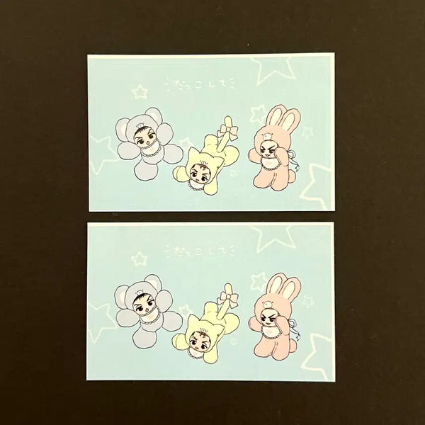 [BUNJANG] Slam Dunk Idiot Trio Sticker Set (Daeman, Taesup, Baekho) / 슬램덩크 슬덩 아가창님 바보트리오 대만 태섭 백호 스티커 굿즈