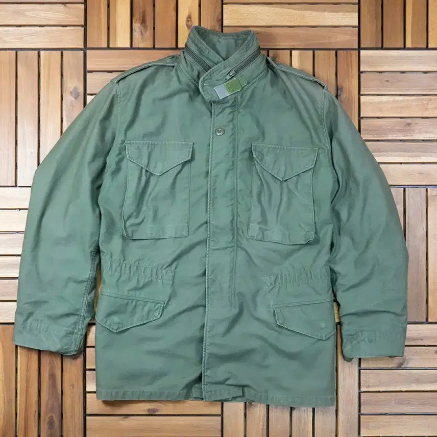 [BUNJANG] US Army Original M65 Field Jacket S-R OG-107 (Olive) 1987 / 미군 오리지널 M65 필드자켓 S-R