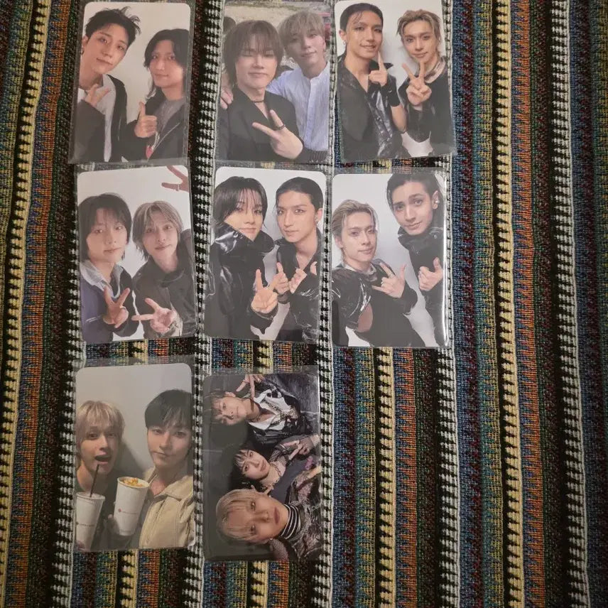 [BUNJANG] TXT 8 Photocards Bundle Set Unit Photocard / 8장 일괄) 롯데시네마 딸케즈 엑디즈 유닛포카 일괄판매