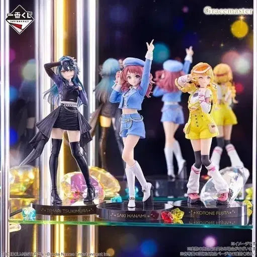 [BUNJANG] Idolmaster Ichiban Kuji Part 5 Figure Bundle Set (Hanami Saki, Tsukimura Temari, Fujita Kotone) / 학원아이돌마스터 제일복권 파트5 A,B,C 상 피규어 일괄3세트 판매