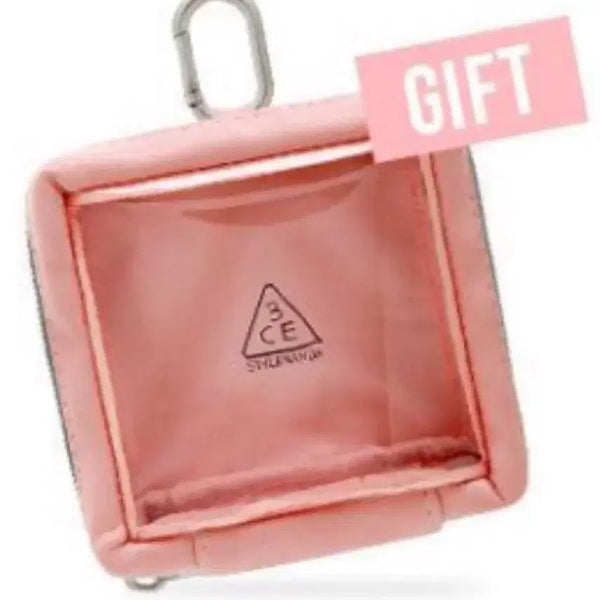 [BUNJANG] 3CE Mesh Cushion Pouch Pink / 3ce 키링 파우치 핑크