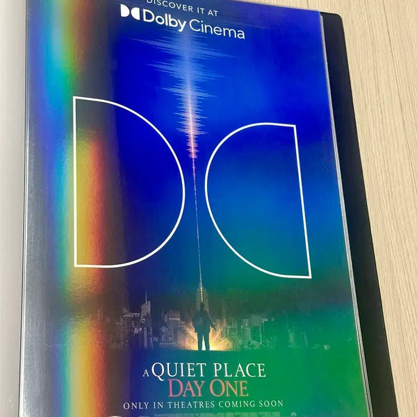 [BUNJANG] A Quiet Place Dolby Exclusive Limited Edition Poster (A3) / [초희귀한정판]영화 콰이어트플레이스 돌비 포스터(A3) DOLBY