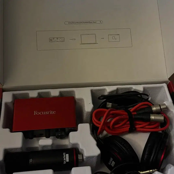 [BUNJANG] Focusrite Scarlett Solo Studio 3rd Gen Package / Focusrite Scarlett 스칼렛 솔로 스튜디오 3세대 패키지
