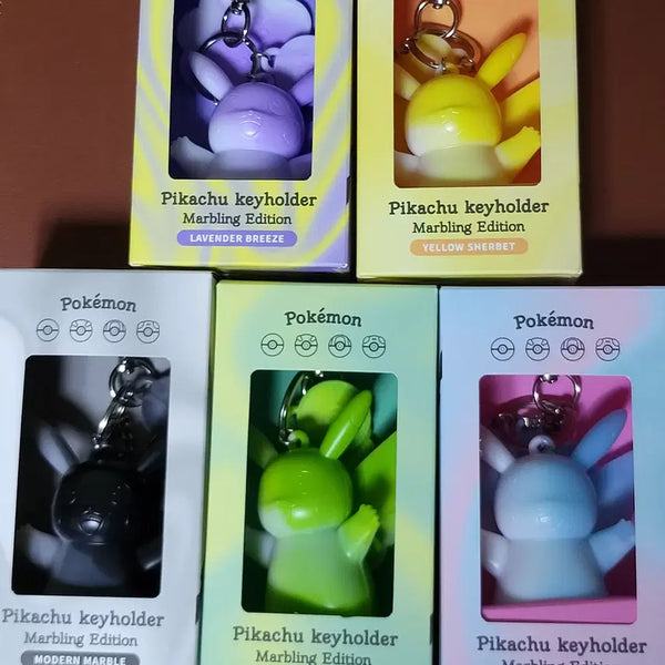[BUNJANG] Pokemon Pikachu Marbling Edition Keychain / 포켓몬 피카츄 키홀더 마블링 에디션 판매합니다
