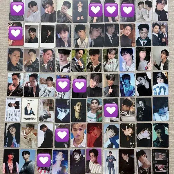 [BUNJANG] The Boyz Juyeon Official Photocard Bundle Set (60 pcs) / 더보이즈 주연 공식 포카 60장 일괄 양도