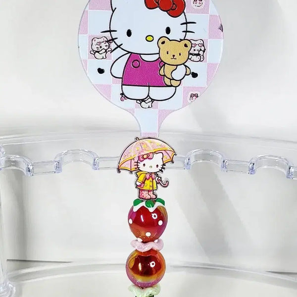 [BUNJANG] Handmade Hello Kitty Mirror / 키티 수제 거울