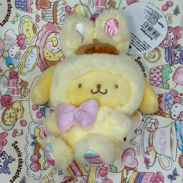 [BUNJANG] Sanrio Pompompurin Easter Rabbit Mascot Doll / (정품)이스터레빗 폼폼푸린 마스코트 인형