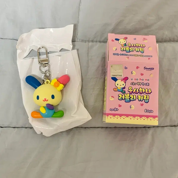 [BUNJANG] Sanrio Usahana Keyring / 산리오 우사하나 키링