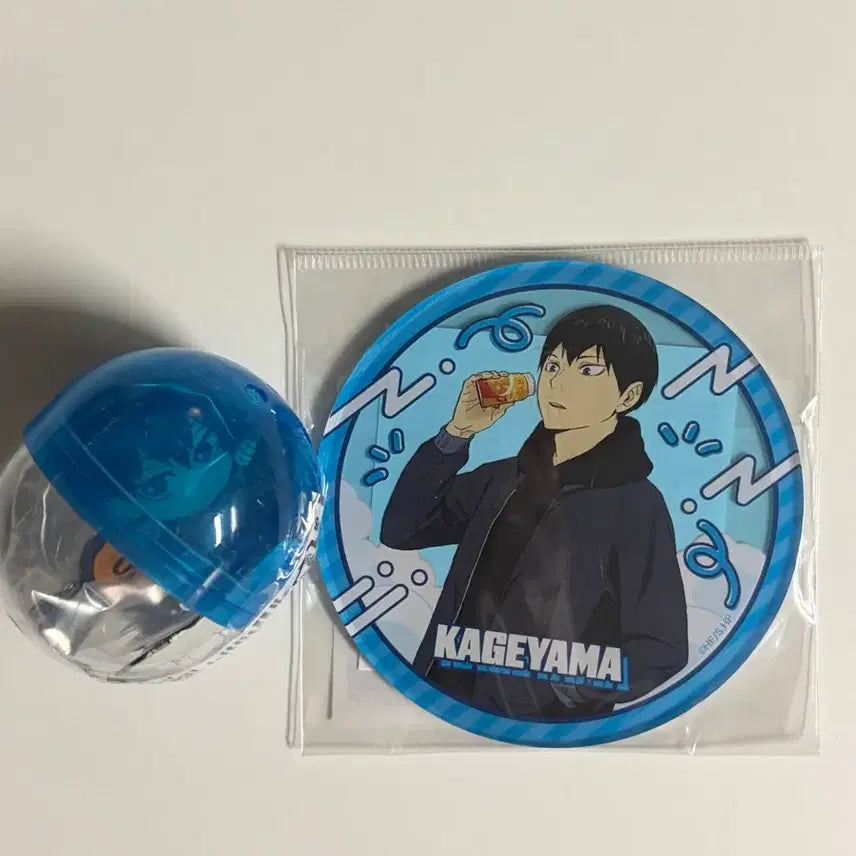[BUNJANG] Haikyuu!! Kageyama Tobio Acrylic Coaster & Hairpin Gacha Set / (일괄) 하이큐 카게야마 아크릴 코스터, 헤어핀 가챠 새상품