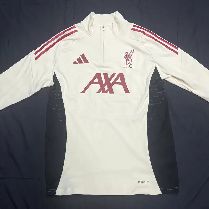 [BUNJANG] Adidas Liverpool FC Tiro 25 Competition Training Top Wonder White / 아디다스 리버풀 FC 티로 25 컴피티션 트레이닝 탑 원더 화이트