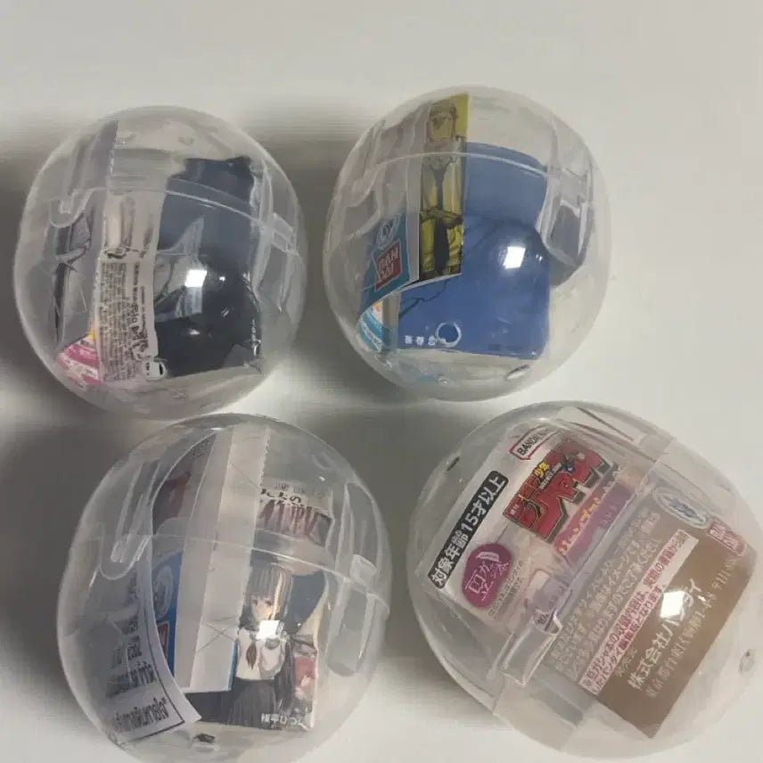 [BUNJANG] Bandai Jump Gasha Mini Comic Book Set / 반다이 점프 콩 가샤 / 미니 만화북 4종 일괄