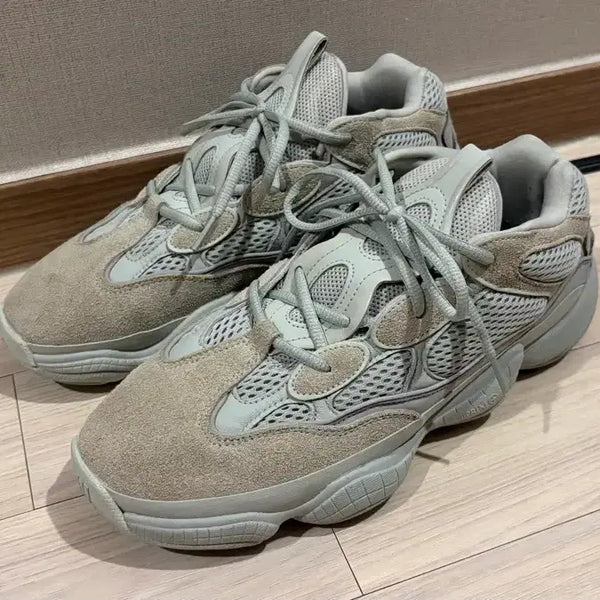 [BUNJANG] Adidas Yeezy 500 Salt Sneakers / 아디다스 이지 500 솔트 275