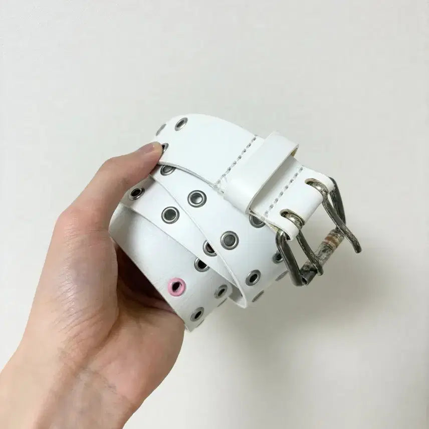 [BUNJANG] Lassbet Eyelet Belt / 라스벳 아일렛 벨트