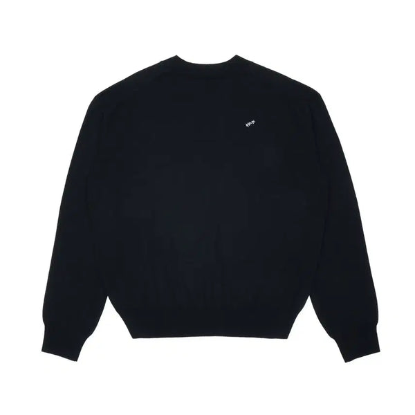 [BUNJANG] Ader Error Signature V-Neck Knit BK Tag Knit 01 / 아더에러 시그니처 v넥 니트