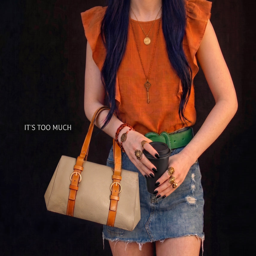 [BUNJANG] Coach Half Moon Mini Crossbody Bag Vintage / Q114 여자코치가방 코치백 여성반달미니크로스백 구제가방 빈티지백