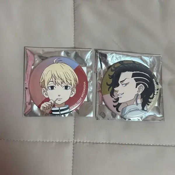 [BUNJANG] Tokyo Revengers Mikey & Kokonoi Can Badges - Bundle Set / 도쿄 리벤져스 마이키 코코 캔뱃지 일괄 양도