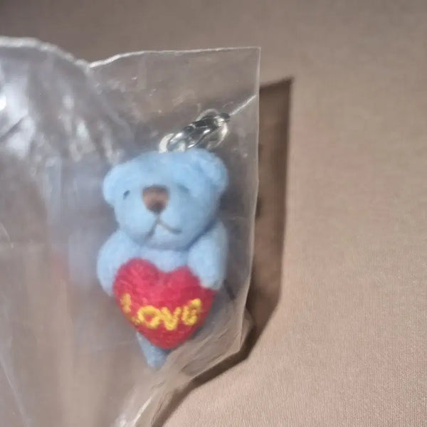 [BUNJANG] Wool Felt Bear Keychain / 뽀송털 곰돌이 인형 양모펠트 열쇠고리 키링