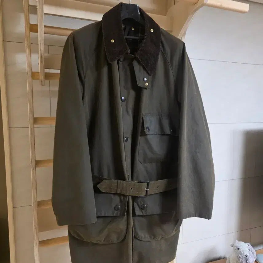 [BUNJANG] Barbour Solway Zipper Waxed Jacket (1987) / (40) 바버 솔웨이지퍼 solwayzipper 왁스자켓 민트급