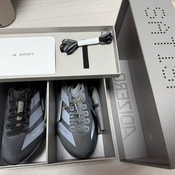 [BUNJANG] Adidas Adizero Adios Pro 4 Black Running Shoes 265 / 새티스파이 아디다스 아디오스 프로4 블랙 265
