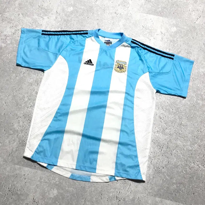 [BUNJANG] Adidas Argentina National Football Team Jersey 2002-2004 / 아디다스 아르헨티나 유니폼 02-04 깔끔