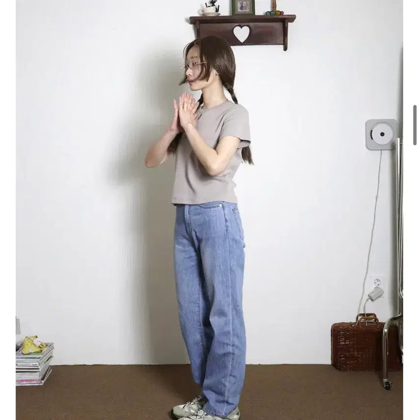 [BUNJANG] She is Cute First Denim Pants Size 2 / 쉬이즈큐트 she is cute 퍼스트 데님 팬츠 사이즈2