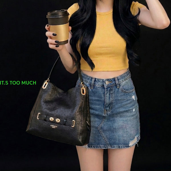 [BUNJANG] Coach Leather Vintage Tote Bag / Q115 여자토트백토트가방코치가방코치백여성가방구제백가죽빈티지가방