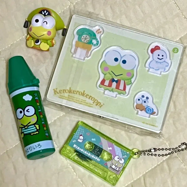 [BUNJANG] Keropii Gacha Acrylic Stand, Lip Balm Case, Cardcaptor Sakura Collaboration Set / 케로피 가챠 아크릴스탠드 립밥통 카드캡쳐 사쿠라 콜라보