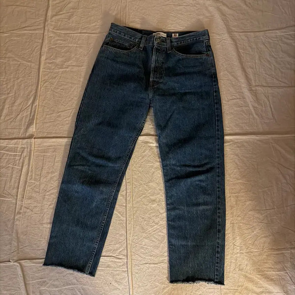 [BUNJANG] RE/DONE Distressed Hem Denim Pants / 30) RE/DONE 리던 청바지 데님팬츠