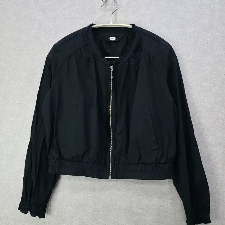 [BUNJANG] DEWL Cropped Blouson Jumper Jacket / DEWL 듀엘 크롭 블루종 점퍼 자켓