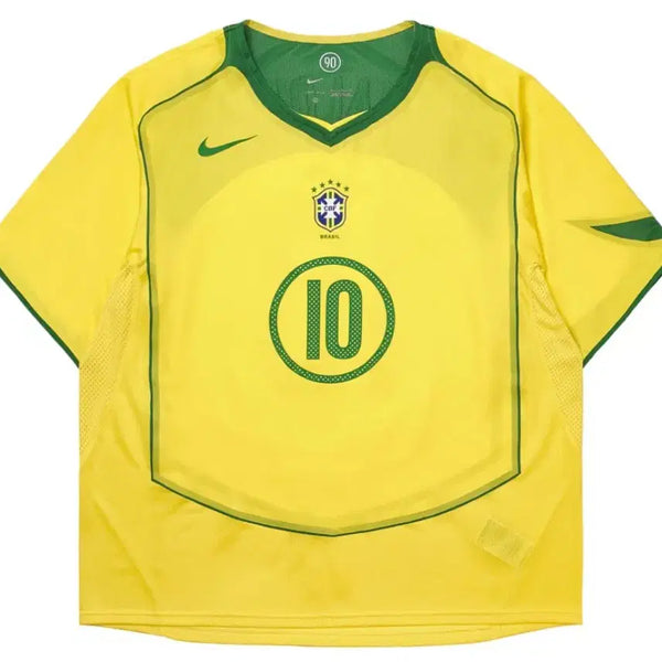 [BUNJANG] Brazil National Team Ronaldinho Football Jersey L / 호나우지뉴 브라질 유니폼 L
