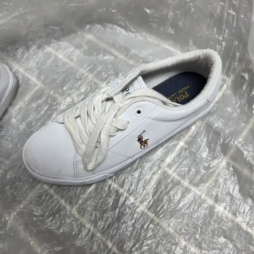 [BUNJANG] Polo Ralph Lauren Sneakers White / 폴로 랄프로렌 스니커즈 화이트235